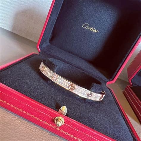 cartier love bracelet resale